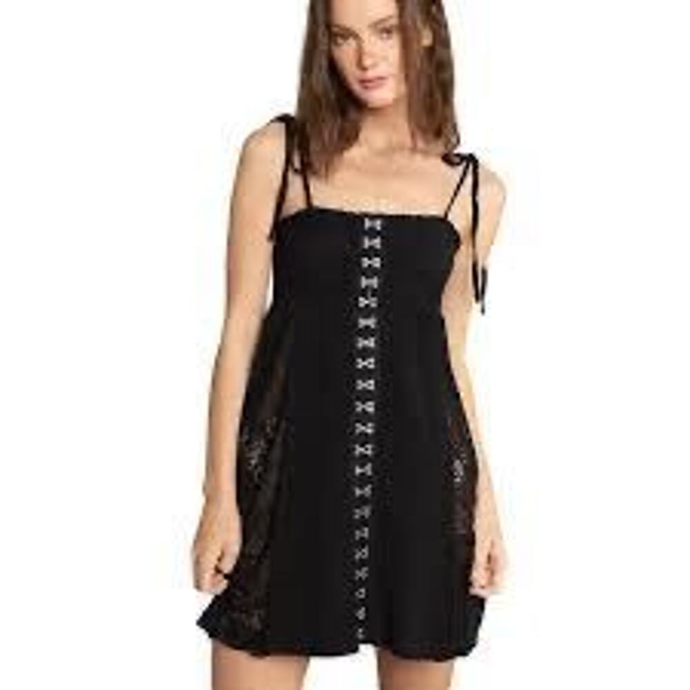 NWOT POL Clothing M Beach Cover Up Lace Mini Dress